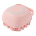 Silicone Pet Bathing Brush - Massage Shampoo Dispenser for Dogs & Cats