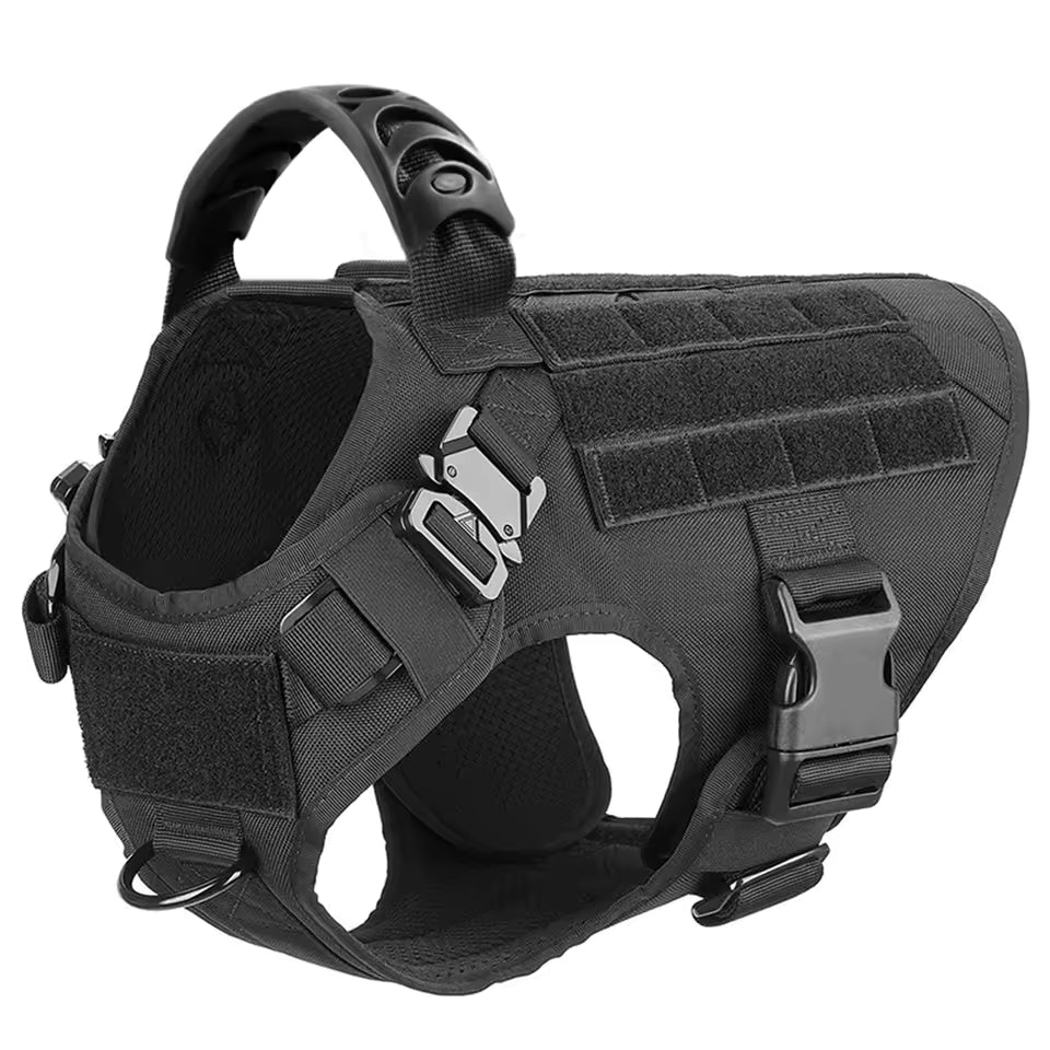 Large Dog Harness & Leash Set - No-Pull Training Walking Vest for Medium-Large Dogs