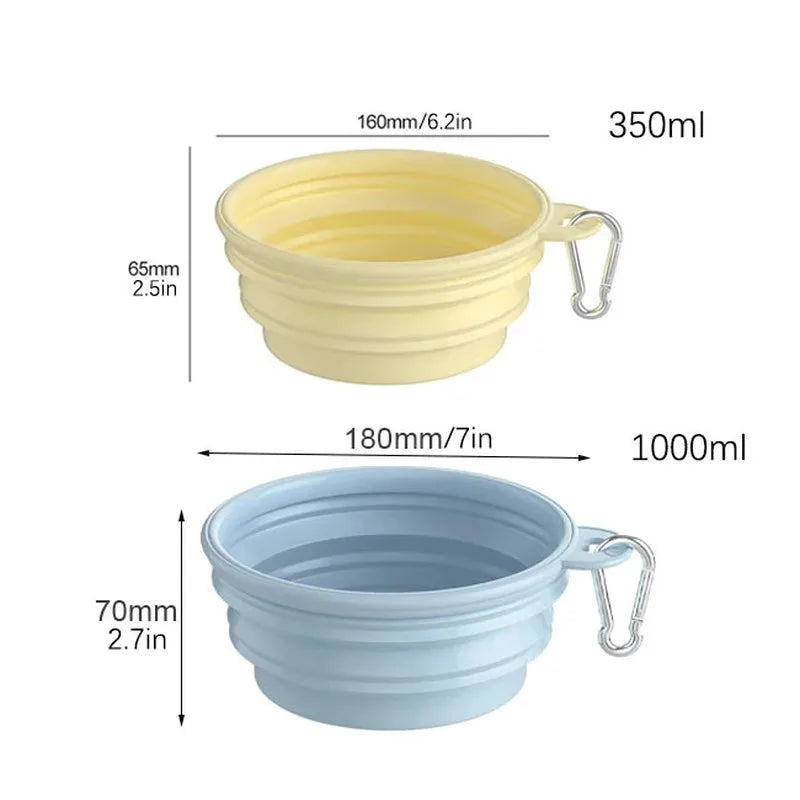 Collapsible Travel Bowl for Pets