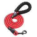 Reflective Dog Leash - Heavy-Duty Nylon Leash for Small to Large Dogs
