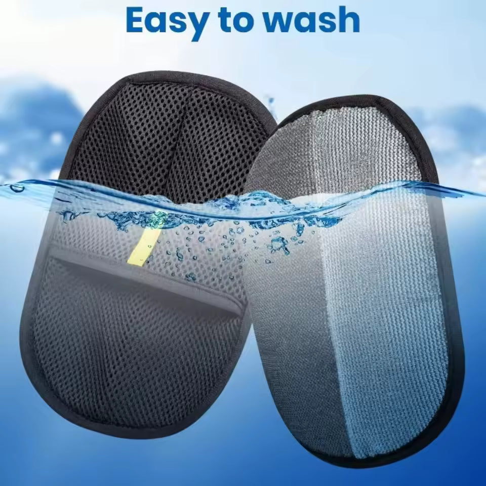 Pet Deshedding Gloves - Hair Remover Grooming Glove for Dogs & Cats