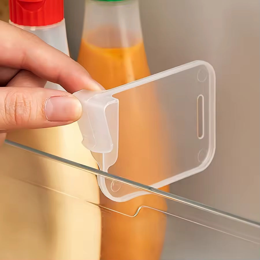 Refrigerator Door Storage Partitions - 8-Piece Fridge Organizer Set