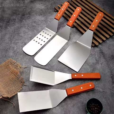 Stainless Steel BBQ Spatula & Grill Scraper