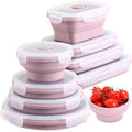 Collapsible Silicone Food Storage Containers