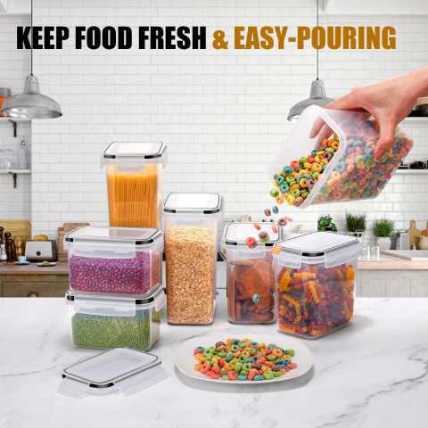 7-Piece Airtight Food Storage Container Set